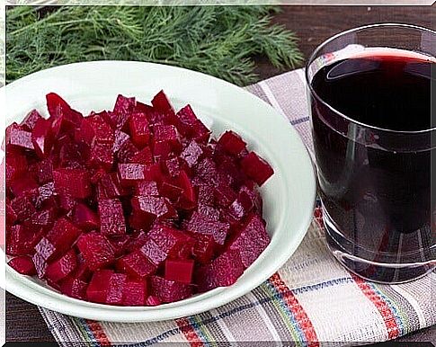 Beet juice