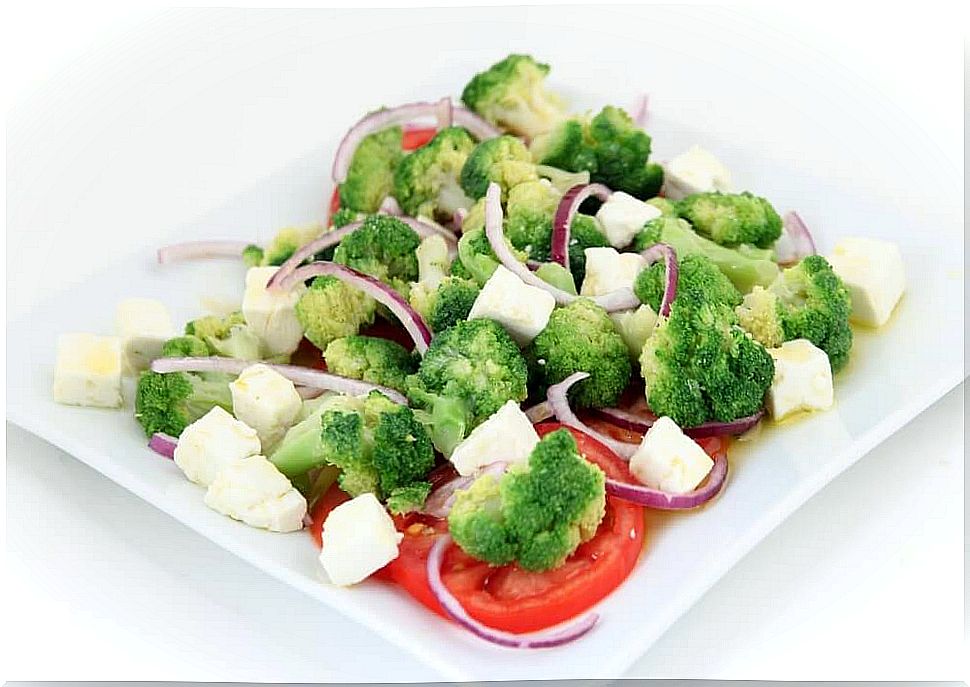 steamed vegetables to accompany mashed potatoes