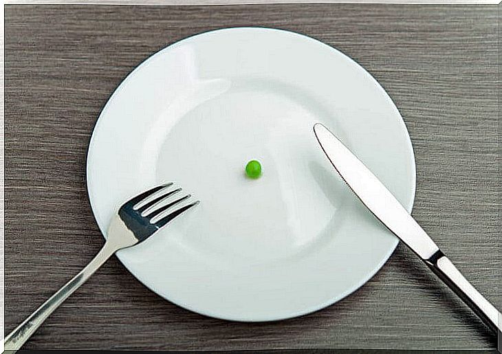 Peas on a plate