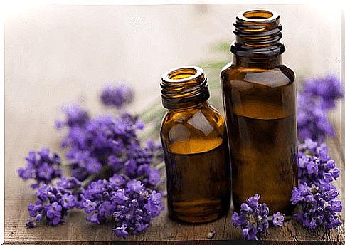 Lavender against fungal infections on the feet.