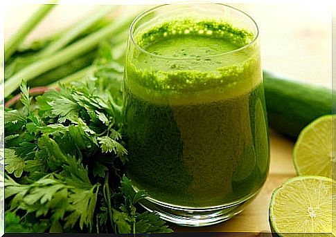 Parsley to treat gastritis.