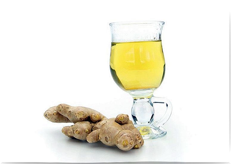 Ginger to treat gastritis.