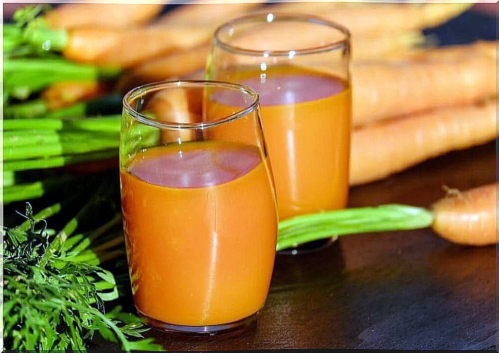 carrot and onion smoothie to fight cough