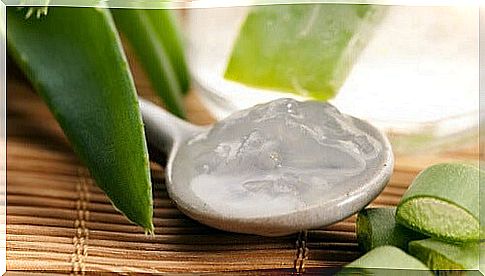 Aloe vera and flax seed oil for stretch marks